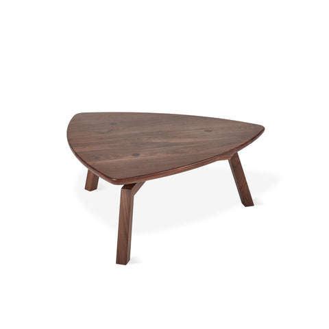 Solana Triangular Coffee Table – Solid Walnut with Exposed Joinery - Sage InteriorsSage InteriorsSolana Oval Table