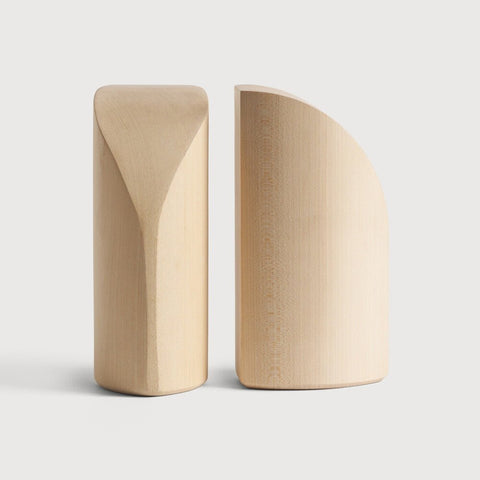 Solid Oak Bookends – Sage Interiors - Sage InteriorsEthnicraft@ Sage Interiors