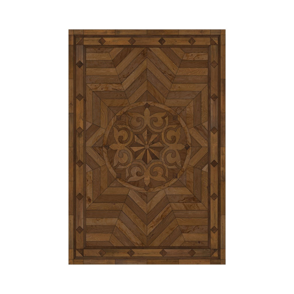 Source of Delight Vintage Vinyl Floorcloth - Sage InteriorsSpicher and Co