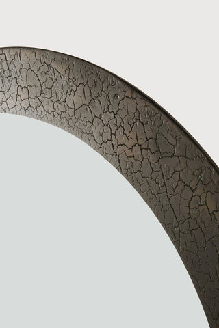 Sphere Wall Mirror Bronze Finish with Sculpted Frame Sage Interiors - Sage InteriorsEthnicraftMirror
