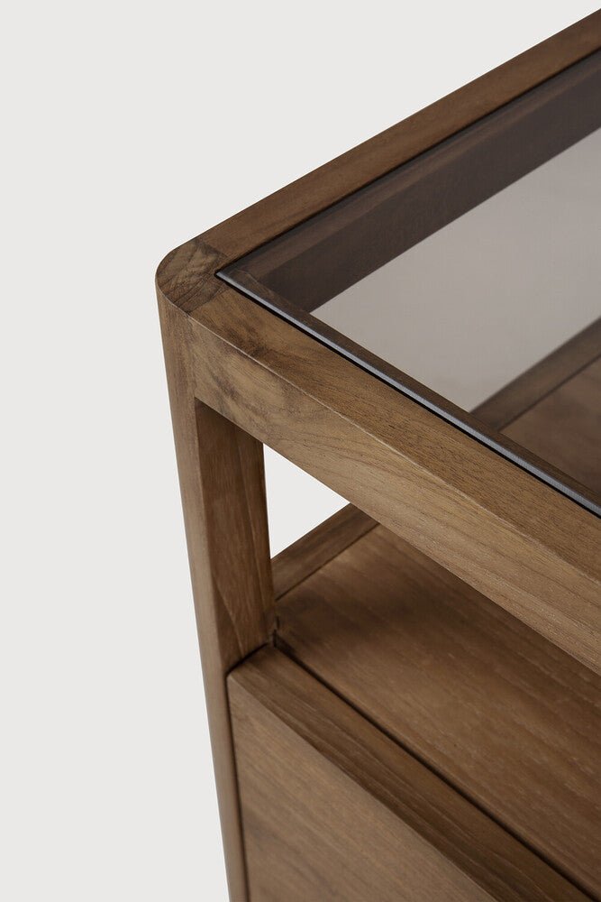 Spindle Bedside Table – Modern Solid Wood Nightstand | Sage Interiors - Sage InteriorsEthnicraft