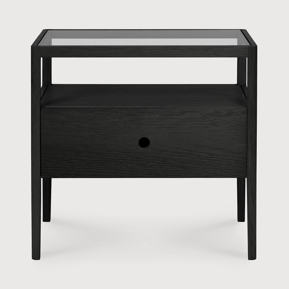 Spindle Bedside Table – Modern Solid Wood Nightstand | Sage Interiors - Sage InteriorsEthnicraft