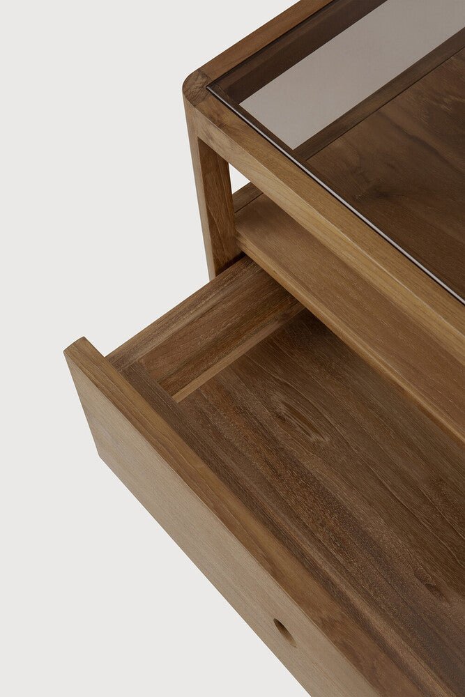 Spindle Bedside Table – Modern Solid Wood Nightstand | Sage Interiors - Sage InteriorsEthnicraft