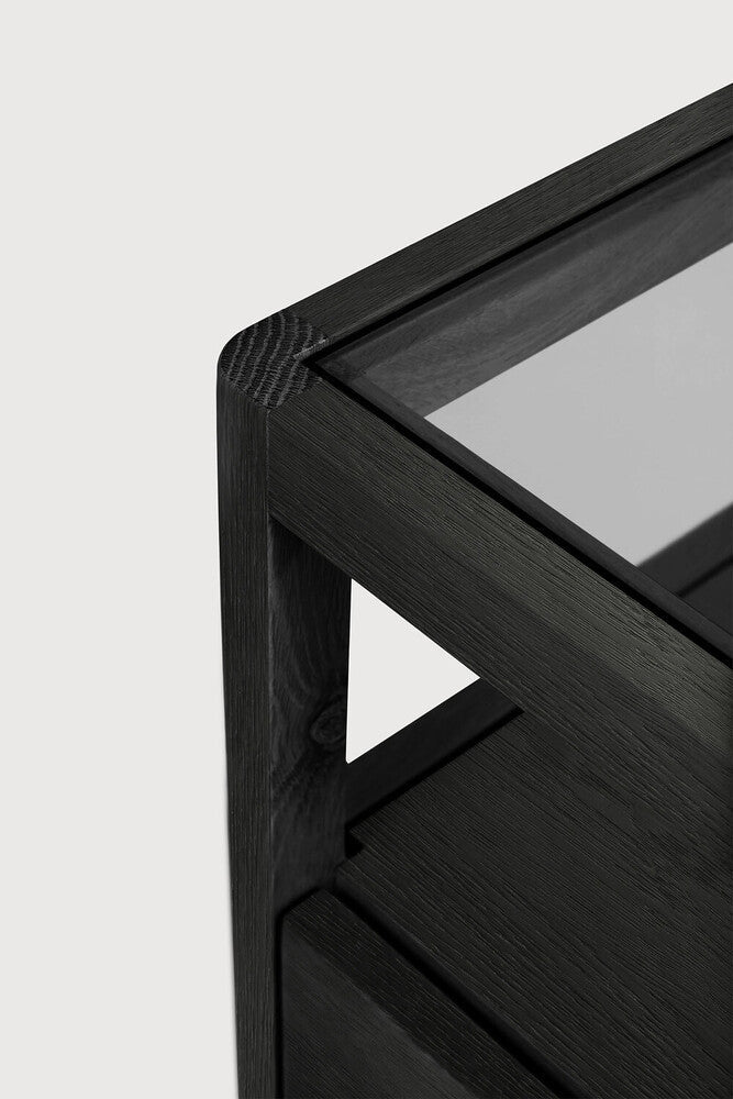 Spindle Bedside Table – Modern Solid Wood Nightstand | Sage Interiors - Sage InteriorsEthnicraft