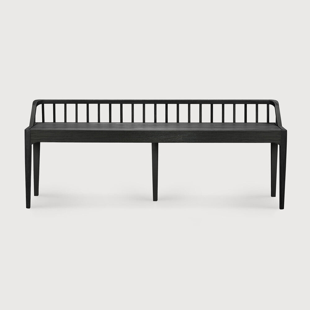 Spindle Bench – Timeless Wood Entryway Seating by Sage Interiors - Sage InteriorsethnicraftBenches