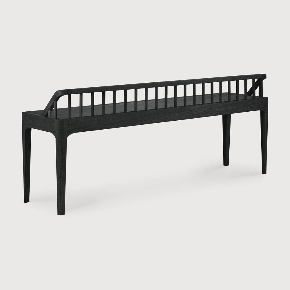 Spindle Bench – Timeless Wood Entryway Seating by Sage Interiors - Sage InteriorsethnicraftBenches