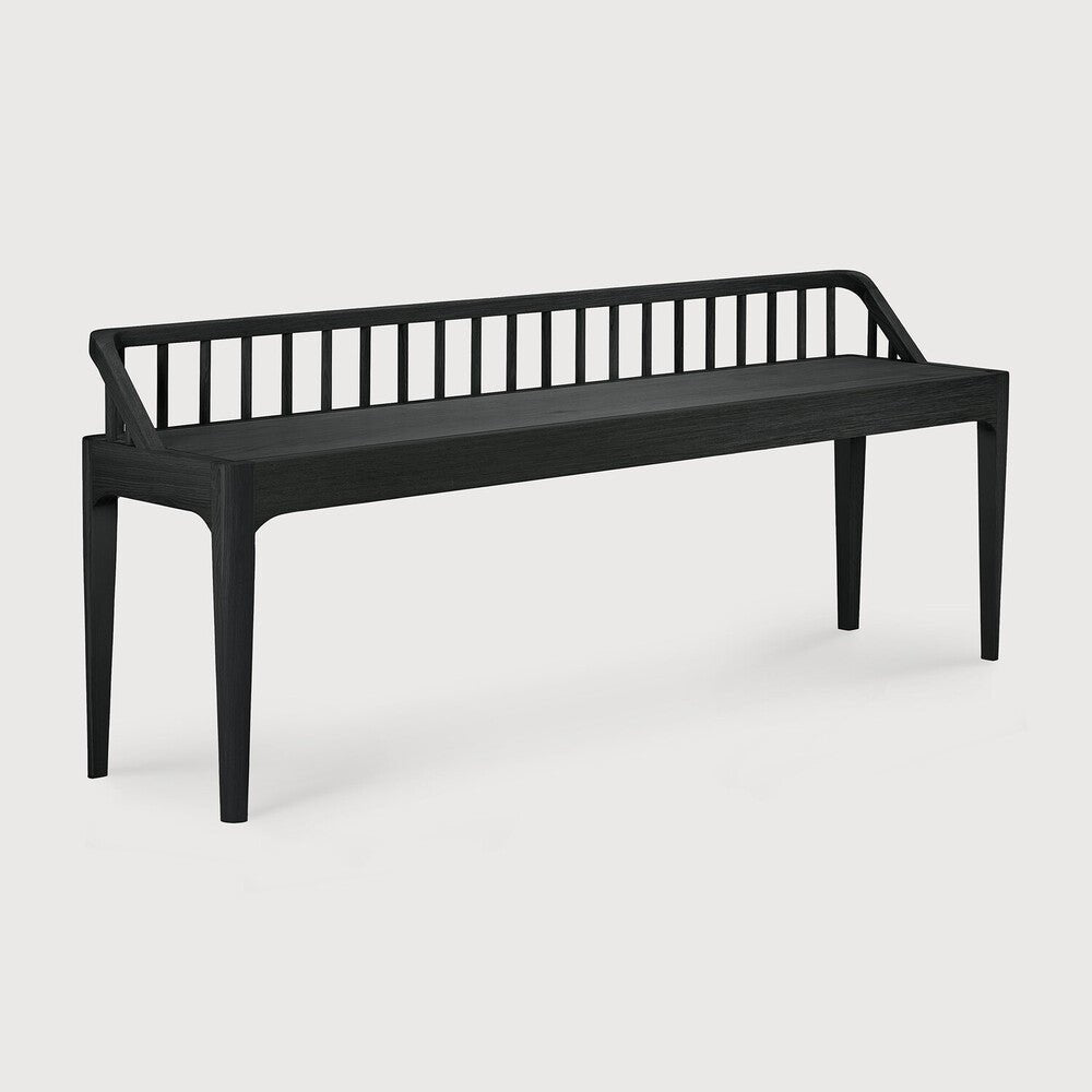 Spindle Bench – Timeless Wood Entryway Seating by Sage Interiors - Sage InteriorsethnicraftBenches
