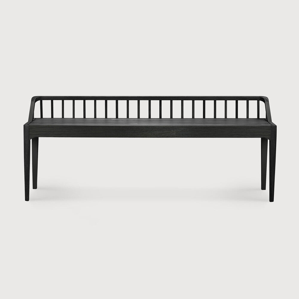 Spindle Bench – Timeless Wood Entryway Seating by Sage Interiors - Sage InteriorsethnicraftBenches
