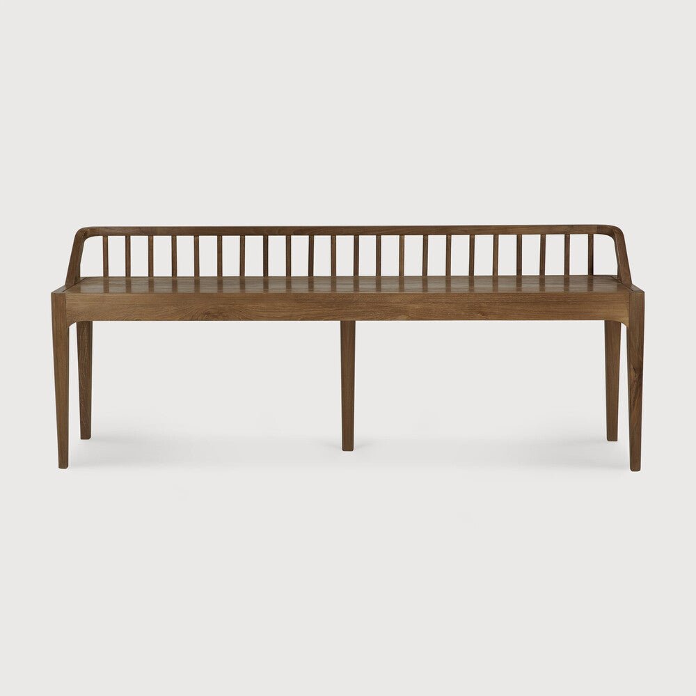 Spindle Bench – Timeless Wood Entryway Seating by Sage Interiors - Sage InteriorsethnicraftBenches
