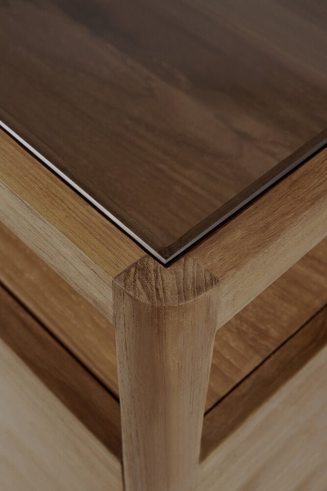 Spindle Dresser – Minimalist Solid Wood Dresser - Sage InteriorsEthnicraft