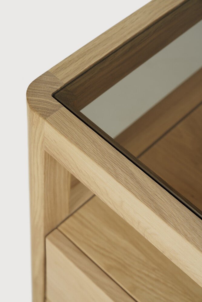 Spindle Dresser – Minimalist Solid Wood Dresser - Sage InteriorsEthnicraft