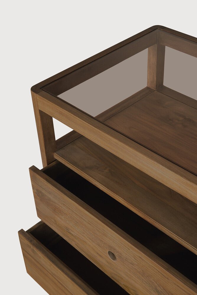 Spindle Dresser – Minimalist Solid Wood Dresser - Sage InteriorsEthnicraft