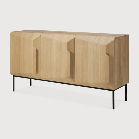 Oak Stairs Sideboard - Sage Interiorsethnicraft