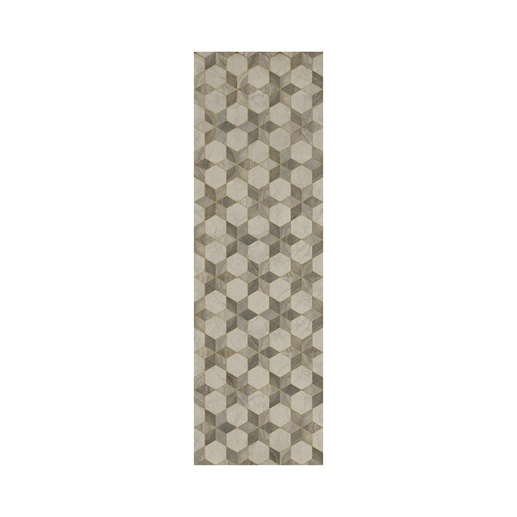 Starlight Vintage Vinyl Floorcloth - Sage InteriorsSpicher and Co