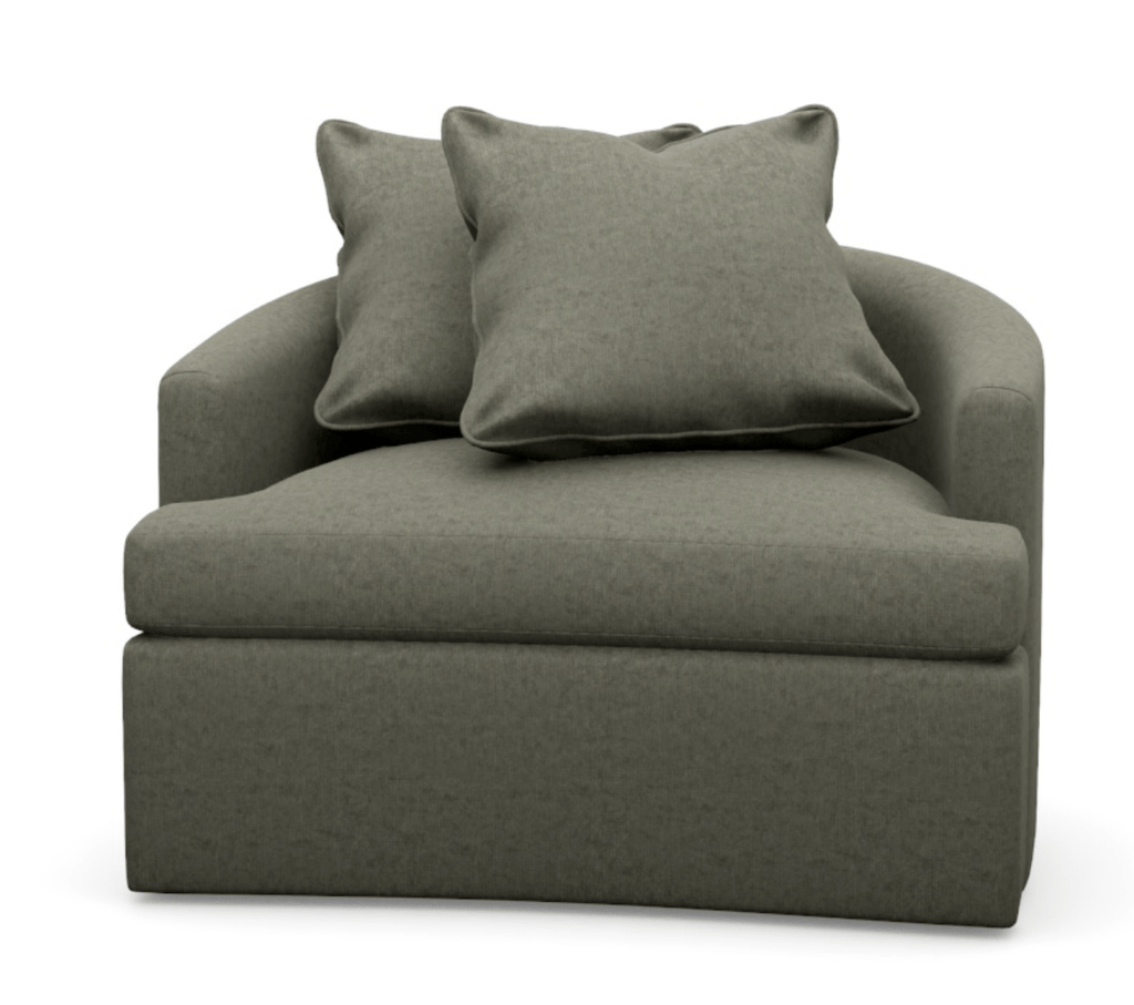 Steve & Chris Nelson Custom Annette Swivel - Sage InteriorsSage Interiors