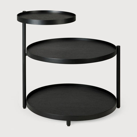 Swivel Tray Side Table – Modern & Functional - Sage InteriorsEthnicraftSide Table
