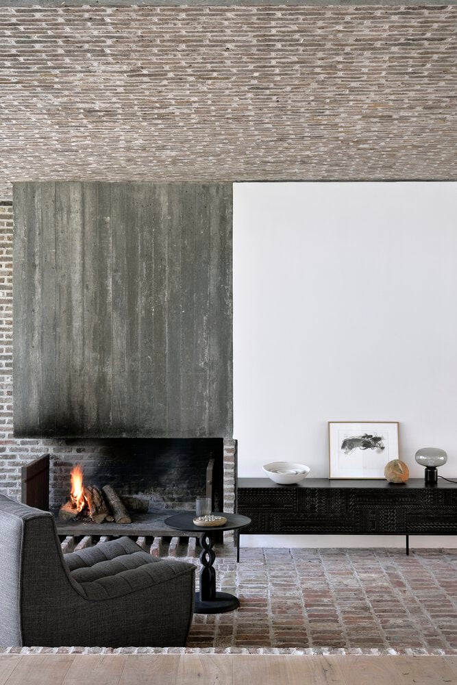 Tabwa TV Cupboard Sage Interiors - Modern Wooden Media Console - Sage InteriorsEthnicraft