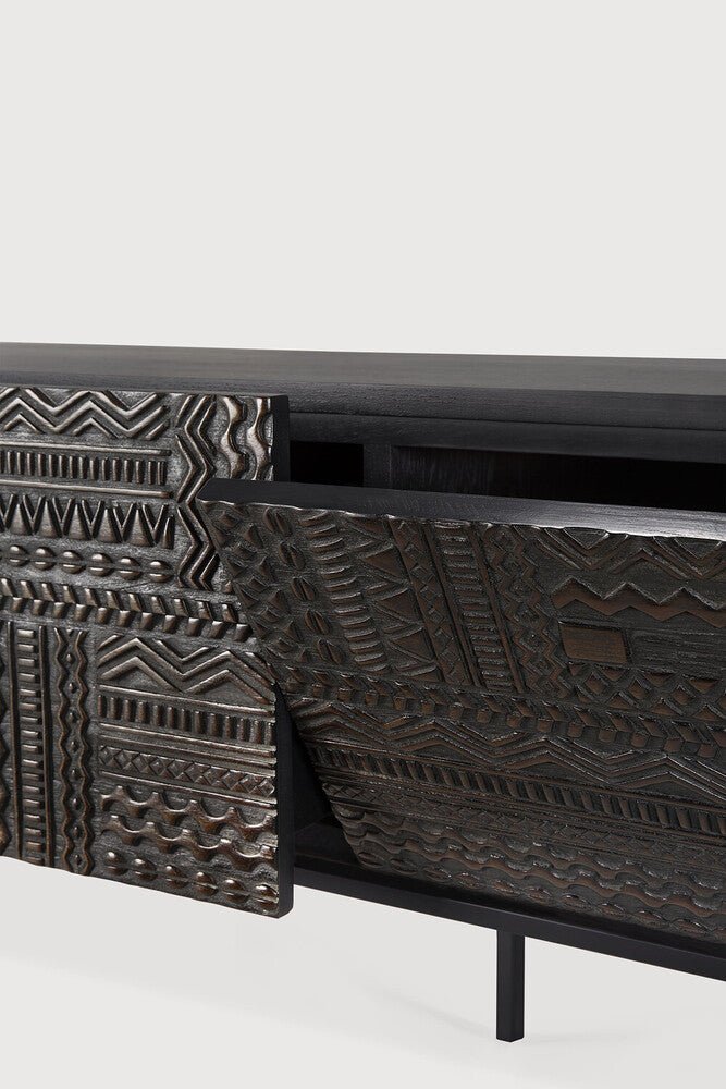 Tabwa TV Cupboard Sage Interiors - Modern Wooden Media Console - Sage InteriorsEthnicraft
