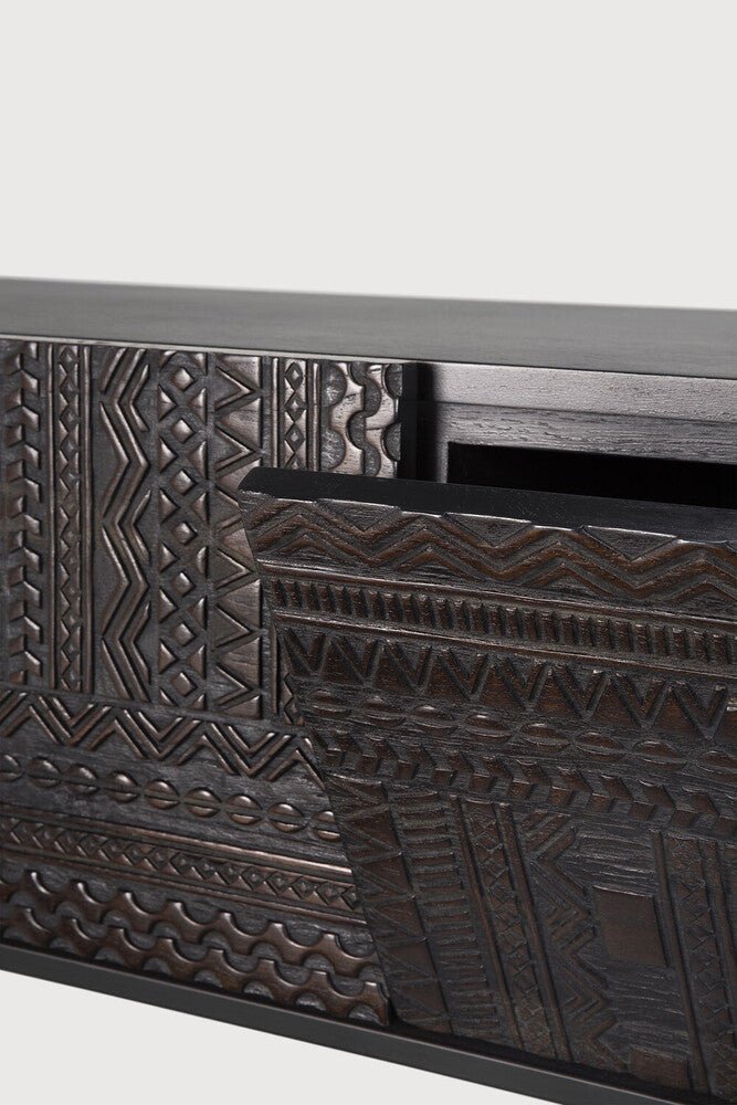 Tabwa TV Cupboard Sage Interiors - Modern Wooden Media Console - Sage InteriorsEthnicraft