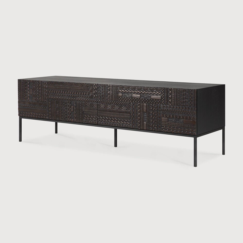 Tabwa TV Cupboard Sage Interiors - Modern Wooden Media Console - Sage InteriorsEthnicraft