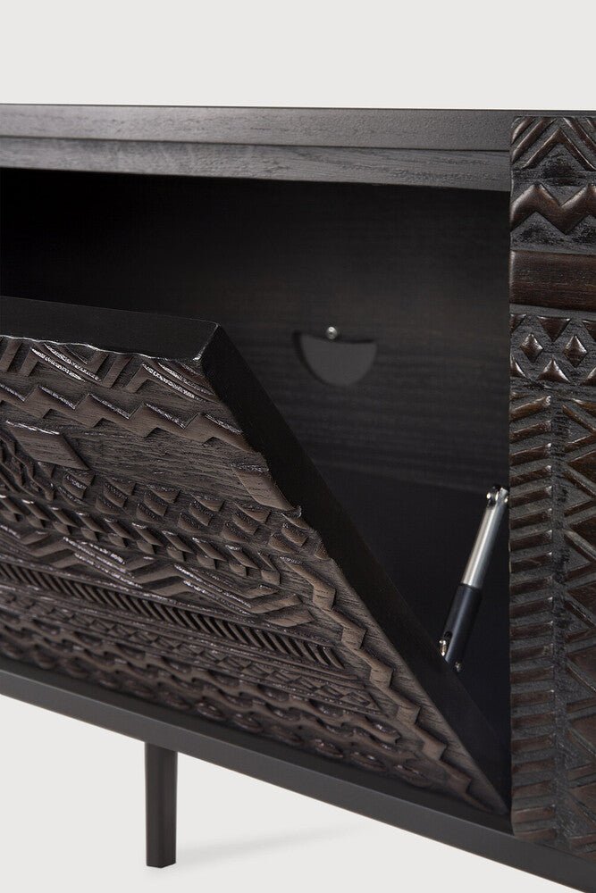 Tabwa TV Cupboard Sage Interiors - Modern Wooden Media Console - Sage InteriorsEthnicraft