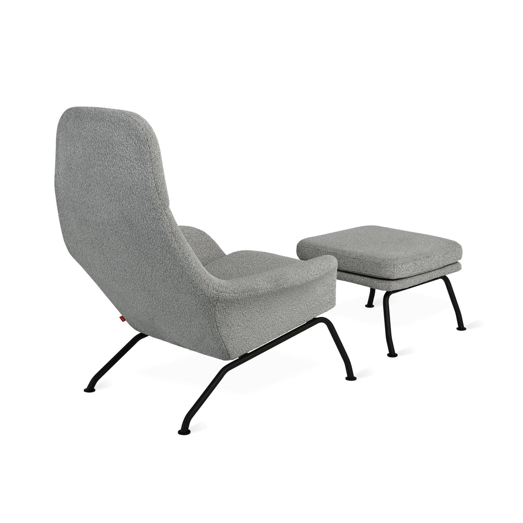 Tallinn Chair & Ottoman – Sculptural Scandinavian - Inspired Lounge Set - Sage InteriorsSage InteriorsChair & Ottoman