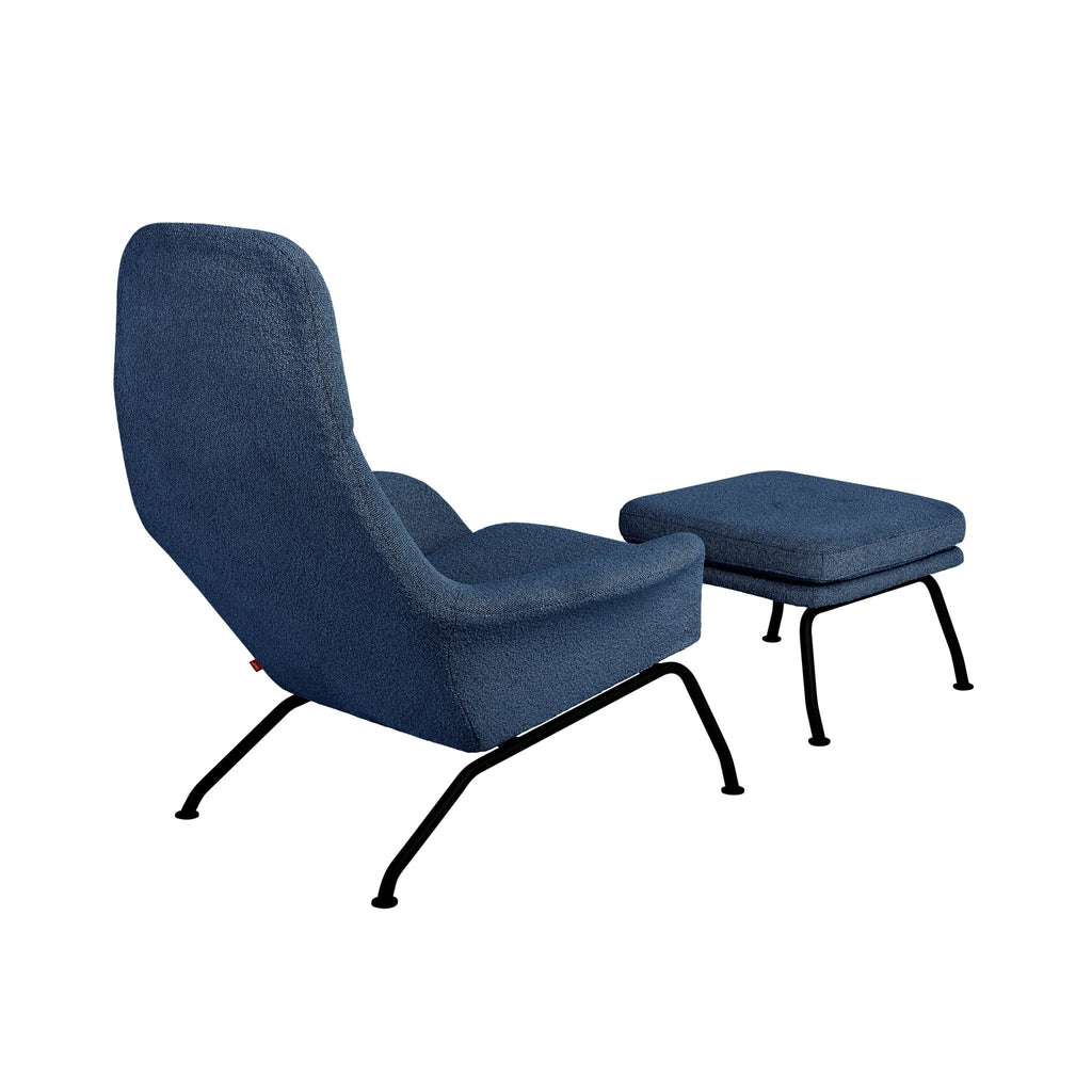 Tallinn Chair & Ottoman – Sculptural Scandinavian - Inspired Lounge Set - Sage InteriorsSage InteriorsChair & Ottoman