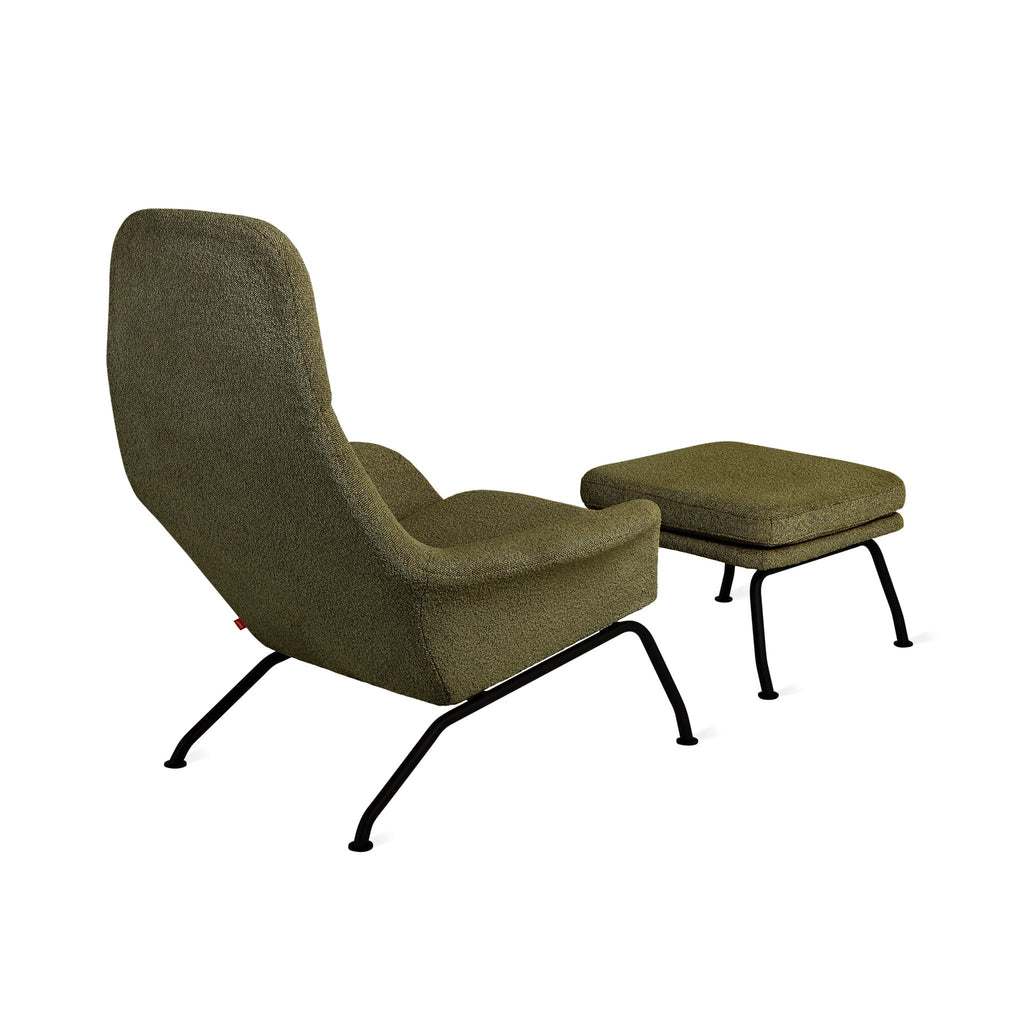 Tallinn Chair & Ottoman – Sculptural Scandinavian - Inspired Lounge Set - Sage InteriorsSage InteriorsChair & Ottoman