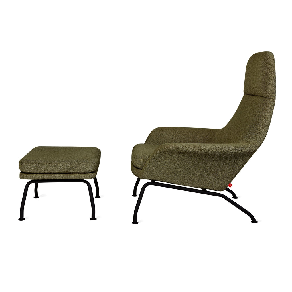 Tallinn Chair & Ottoman – Sculptural Scandinavian - Inspired Lounge Set - Sage InteriorsSage InteriorsChair & Ottoman