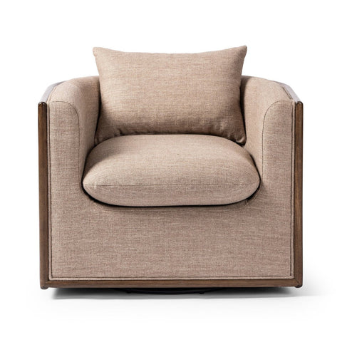 Tatami Tonal Swivel Chair - Sage InteriorsFour HandsAccent Chair