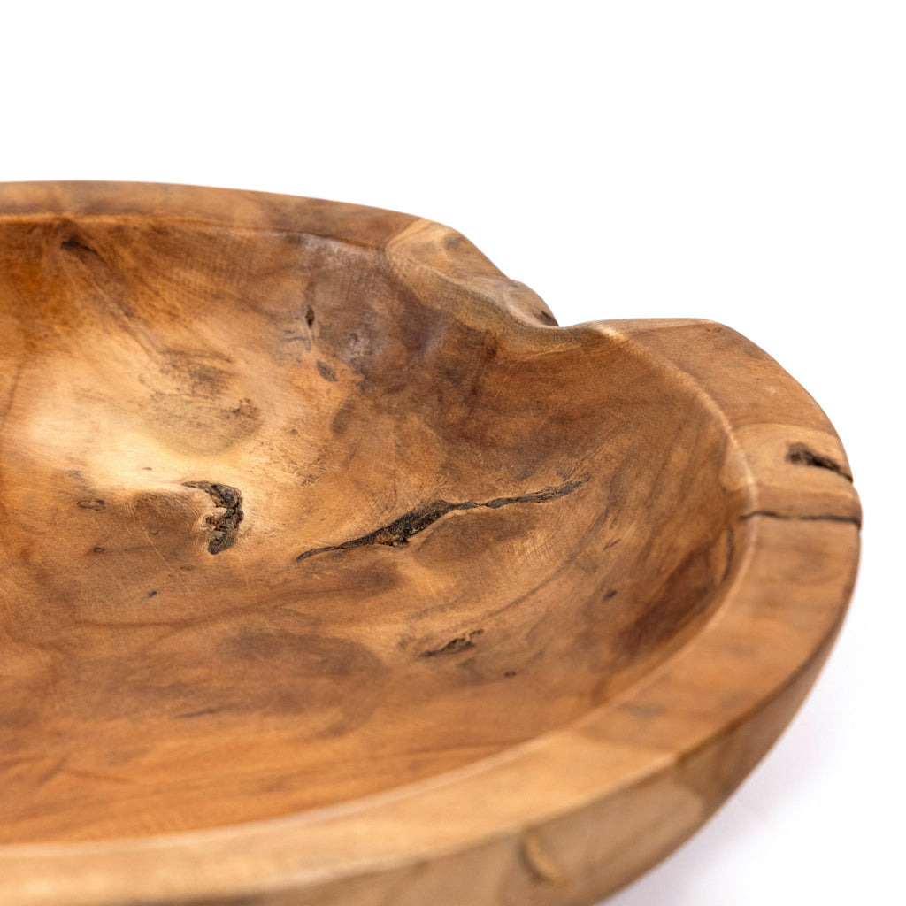 Teak Bowl - Sage InteriorsFH