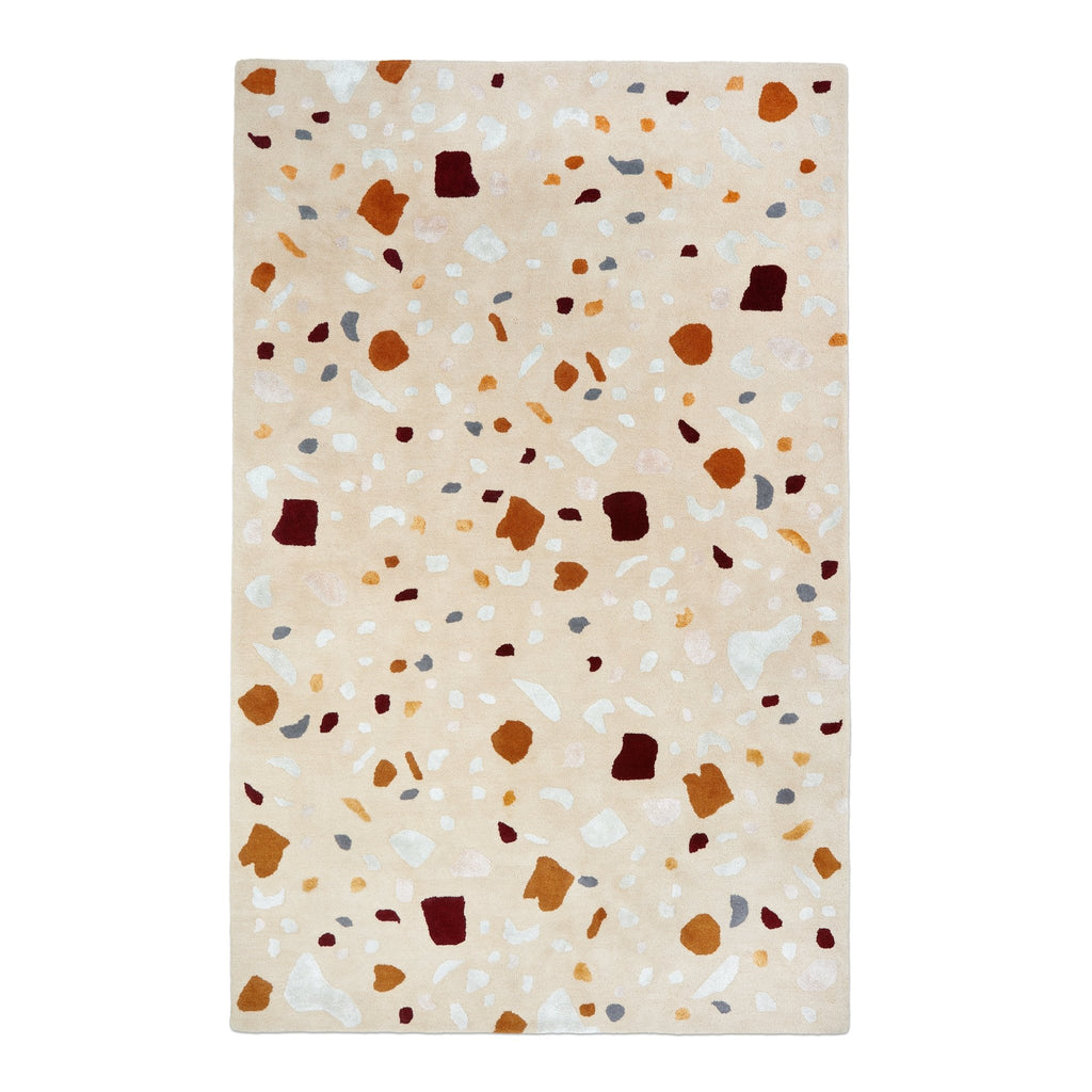 Terraz Rug – Handwoven Wool with Birch - Inspired Texture - Sage InteriorsGusTerraz Rug