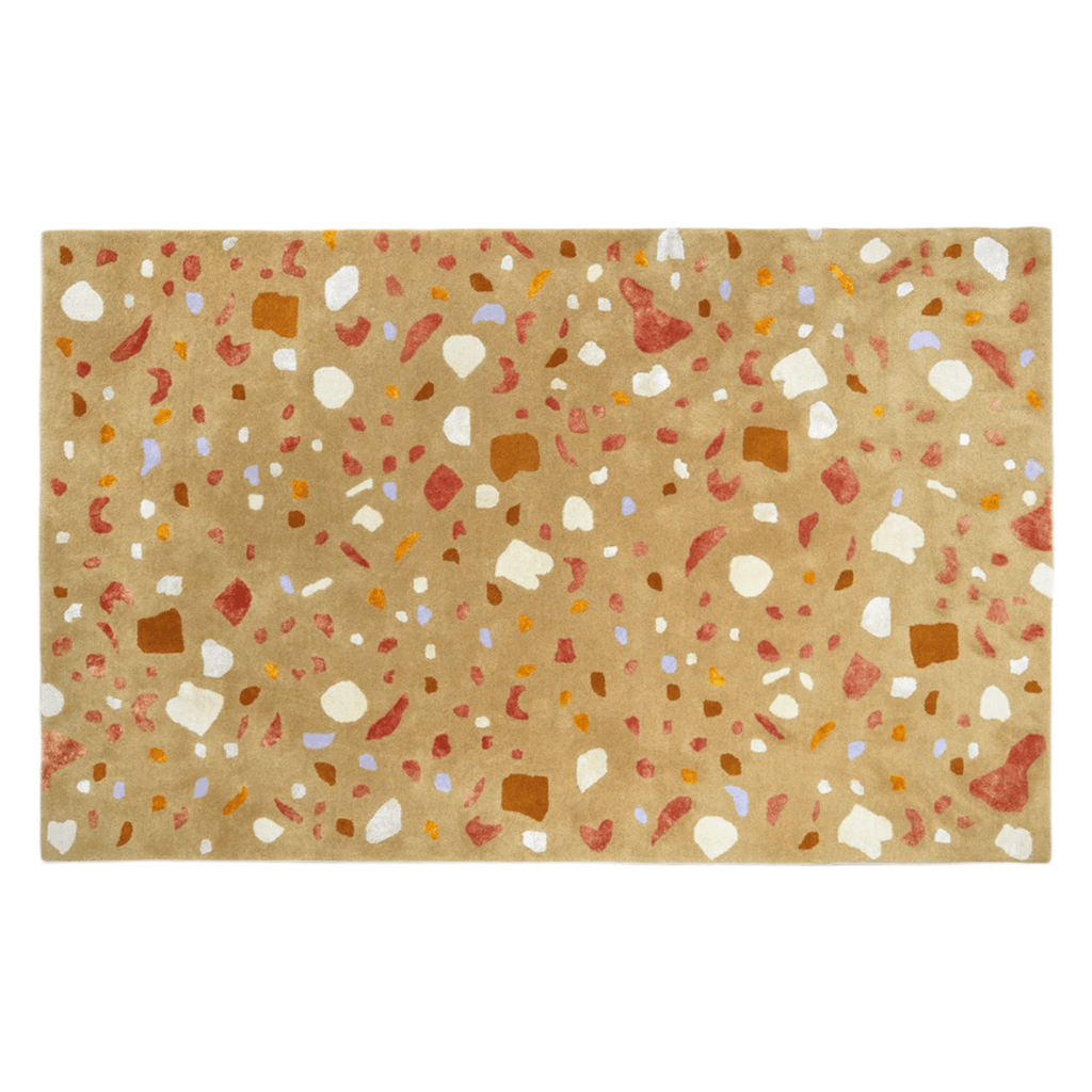 Terraz Rug – Handwoven Wool with Birch - Inspired Texture - Sage InteriorsGusTerraz Rug