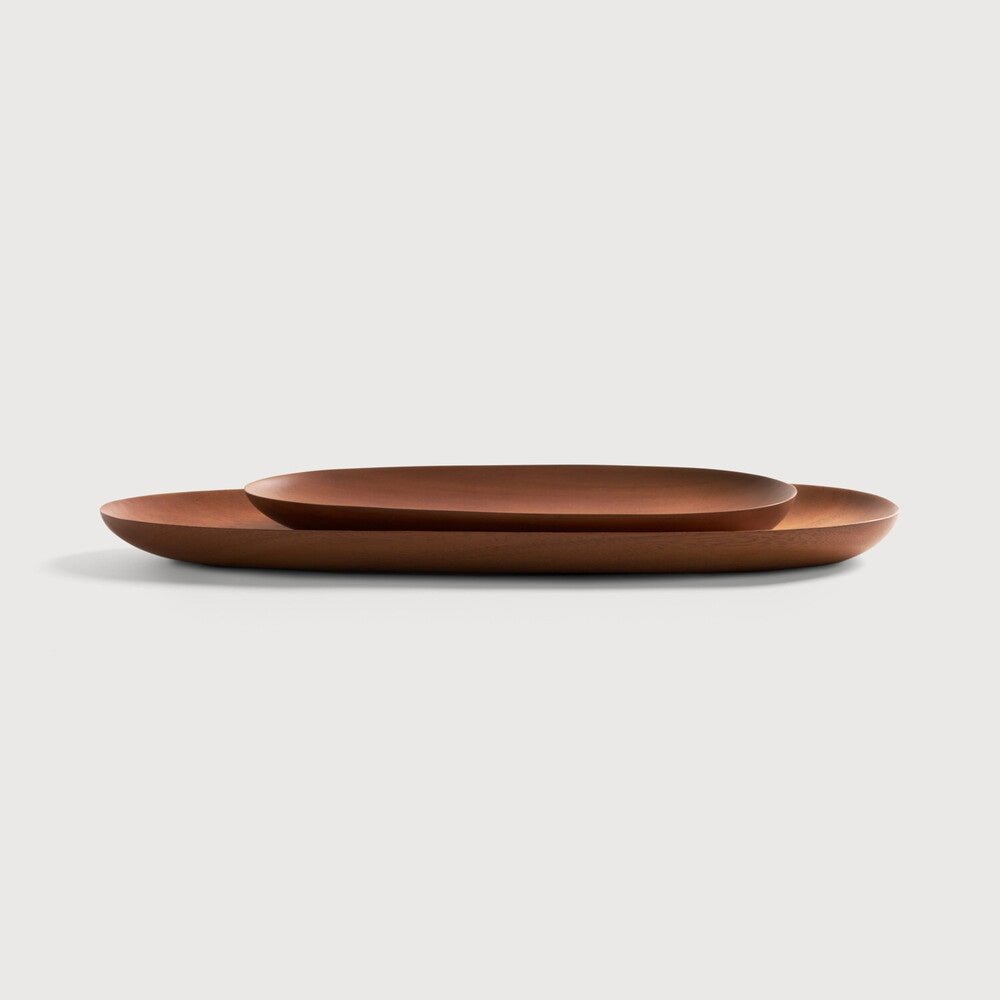 Thin Oval Serving Board Set – Sage Interiors - Sage InteriorsethnicraftDecor