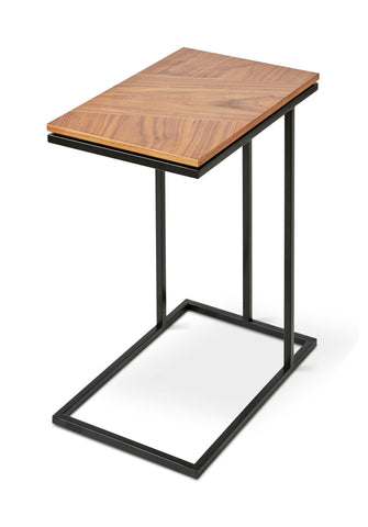 Tobias Nesting Table – Wood Veneer Surface with Powder - Coated Steel Base - Sage InteriorsSage InteriorsTable