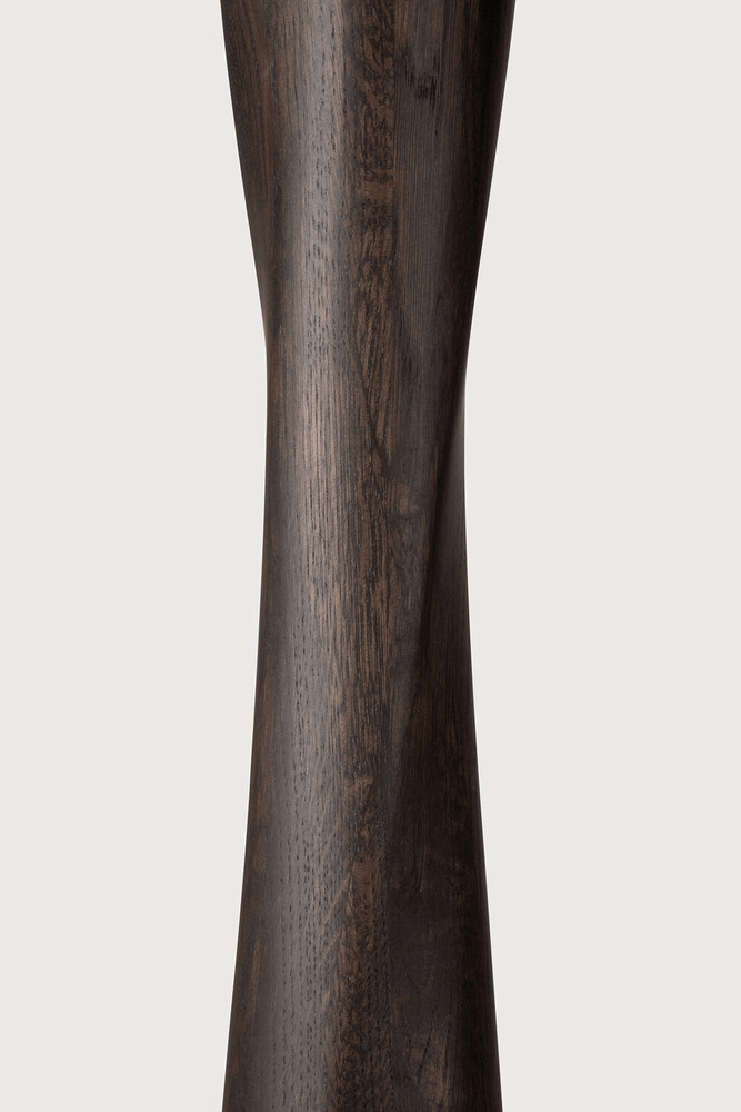 Torsion Dining Table - Varnished Oak - Brown - Round - Sage InteriorsEthnicraftDining Table