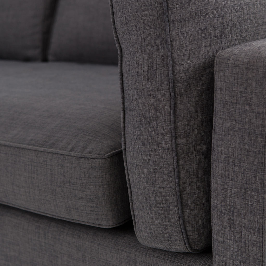 Toulouse Sofa, Bennett Charcoal - Sage InteriorsFH