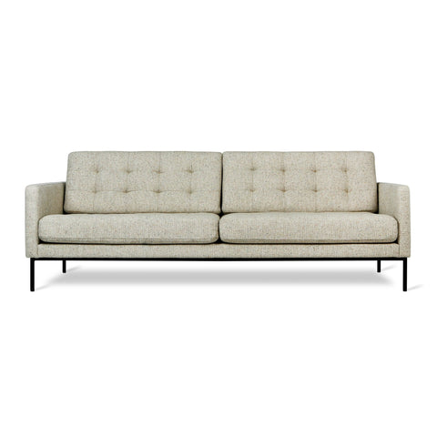Towne Sofa – Mid - Century Modern Sofa with Blind Tufting and Steel Legs - Sage InteriorsSage InteriorsSofa