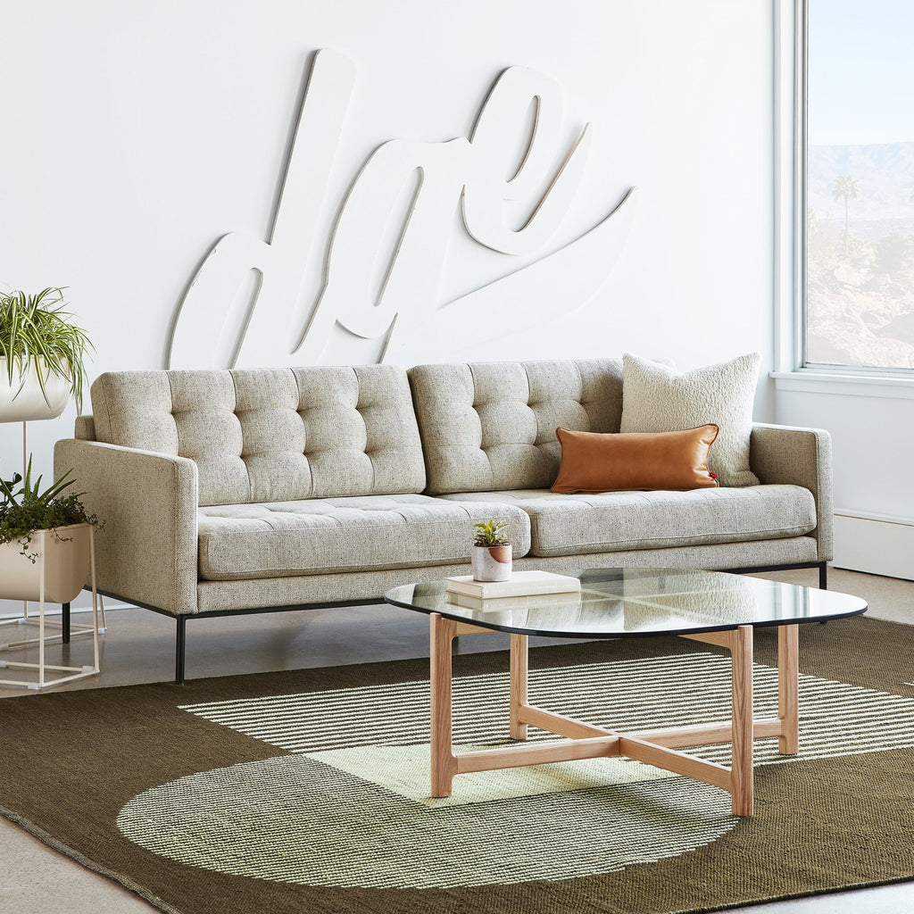 Towne Sofa – Mid - Century Modern Sofa with Blind Tufting and Steel Legs - Sage InteriorsSage InteriorsSofa