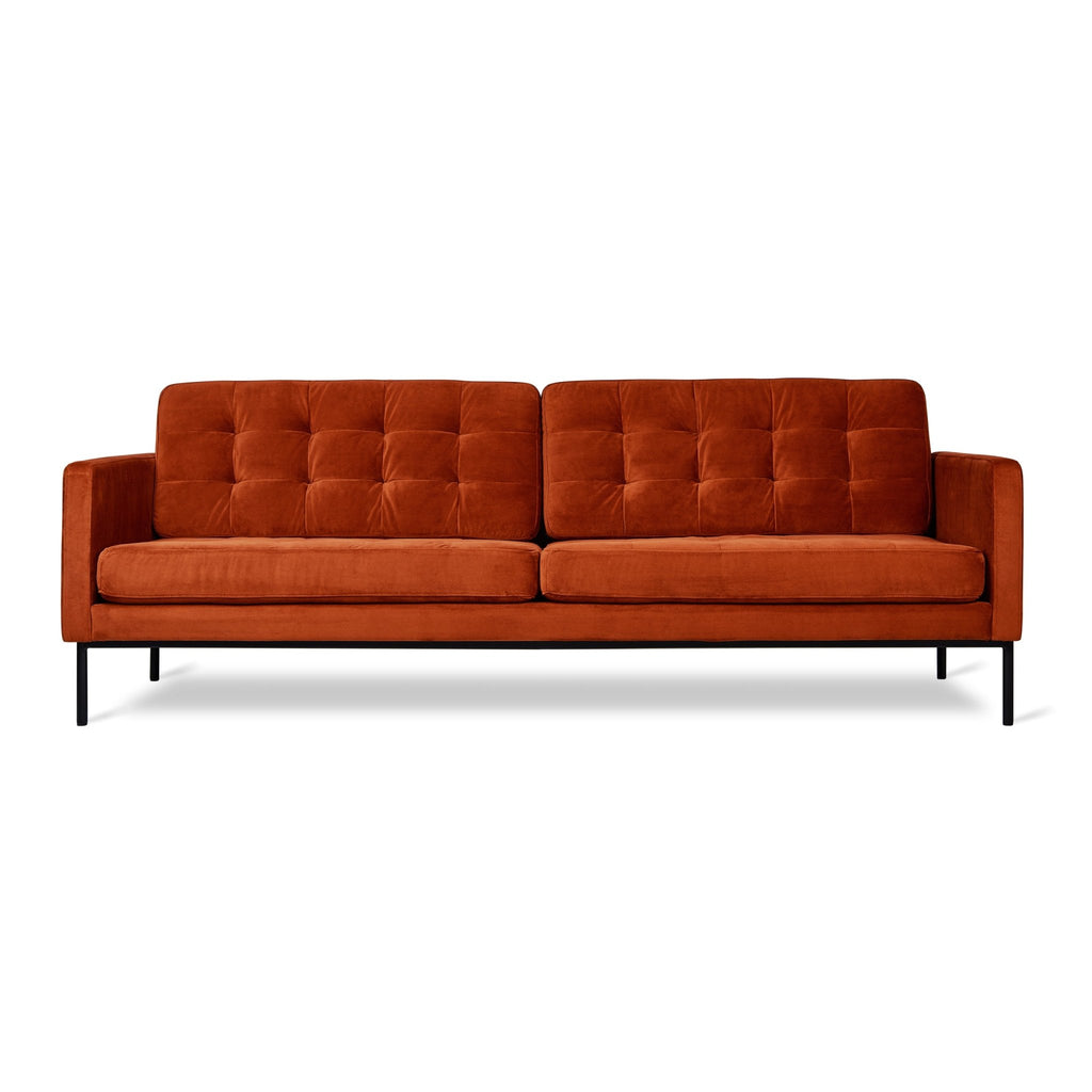 Towne Sofa – Mid - Century Modern Sofa with Blind Tufting and Steel Legs - Sage InteriorsSage InteriorsSofa
