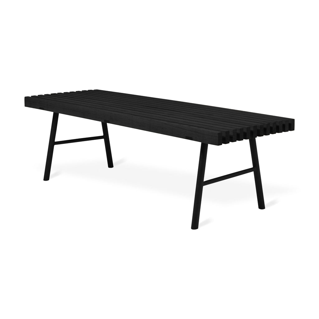Transit Bench – FSC® - Certified Ash Top with Steel Frame - Sage InteriorsSage InteriorsTransit Bench