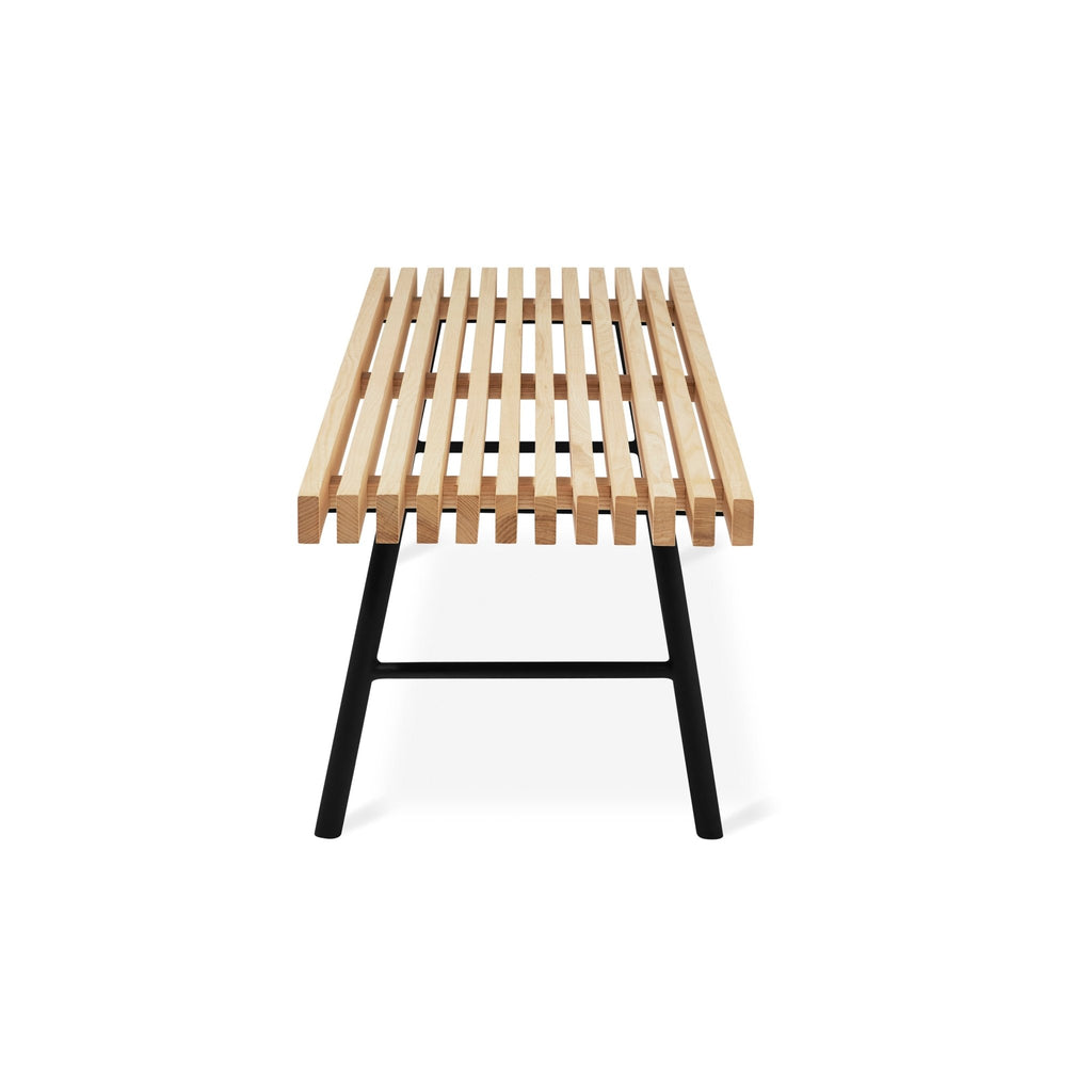 Transit Bench – FSC® - Certified Ash Top with Steel Frame - Sage InteriorsSage InteriorsTransit Bench