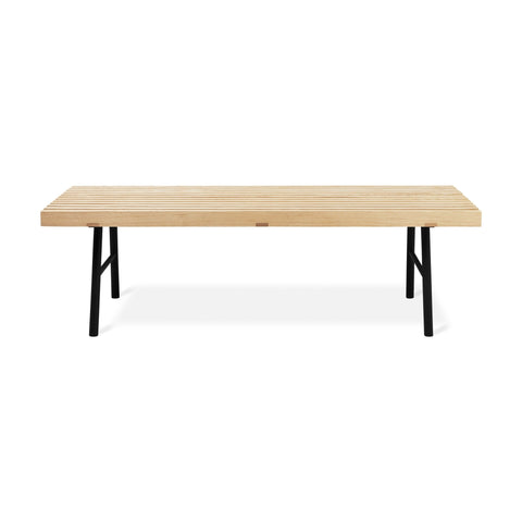 Transit Bench – FSC® - Certified Ash Top with Steel Frame - Sage InteriorsSage InteriorsTransit Bench