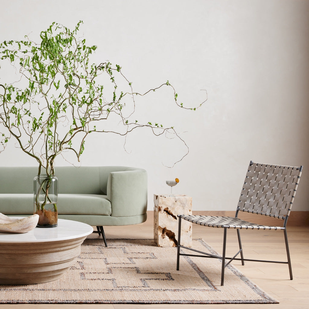 Travertine End Table - Sage InteriorsFHEnd Table