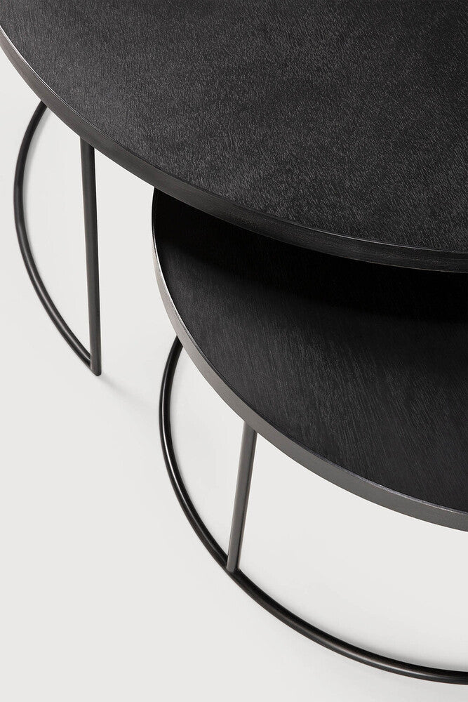 Tray Coffee Table Set – Customisable Black - Frame Duo - Sage InteriorsEthnicraft