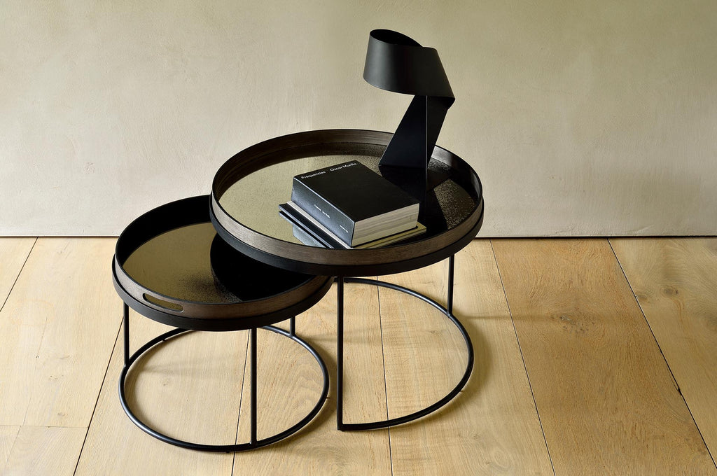 Tray Coffee Table Set – Customisable Black - Frame Duo - Sage InteriorsEthnicraft