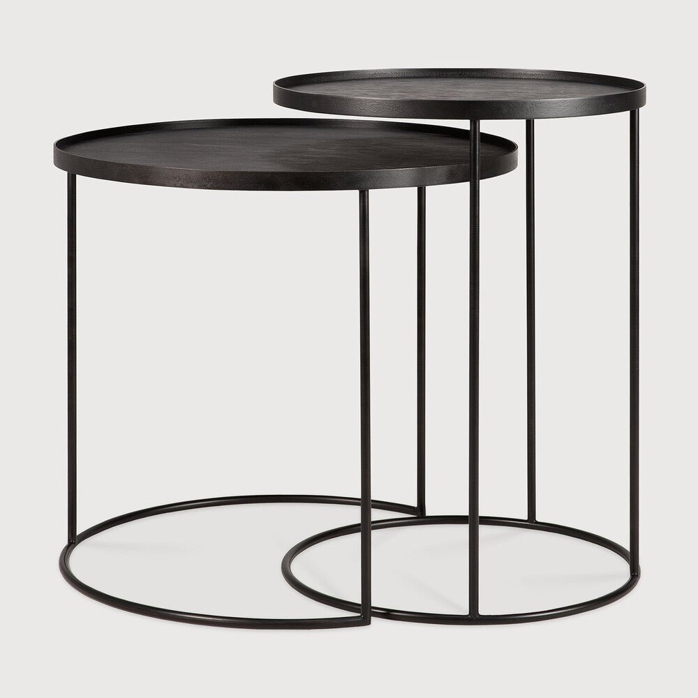 Tray Side Table Set – Chic Modular Accents - Sage InteriorsEthnicraftSide Table