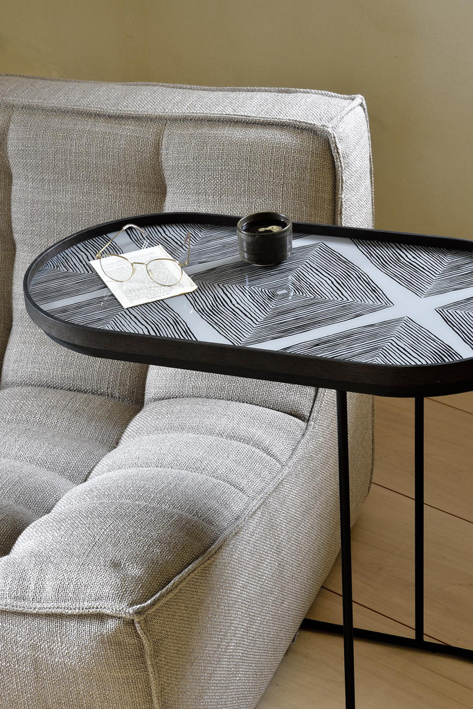 Tray Side Table – Stylish Serving Accent - Sage InteriorsEthnicraftSide Table