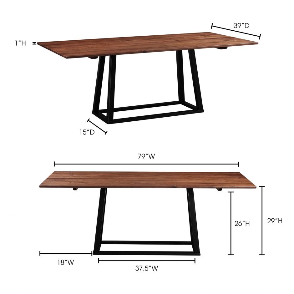 Tri - Strata Dining Table - Sage InteriorsMoesDining Table
