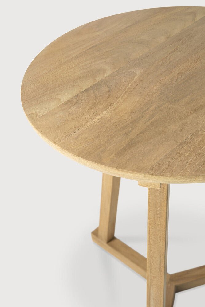 Tripod Side Table – Sculptural Wood Accent by Sage Interiors - Sage InteriorsEthnicraftSide Table